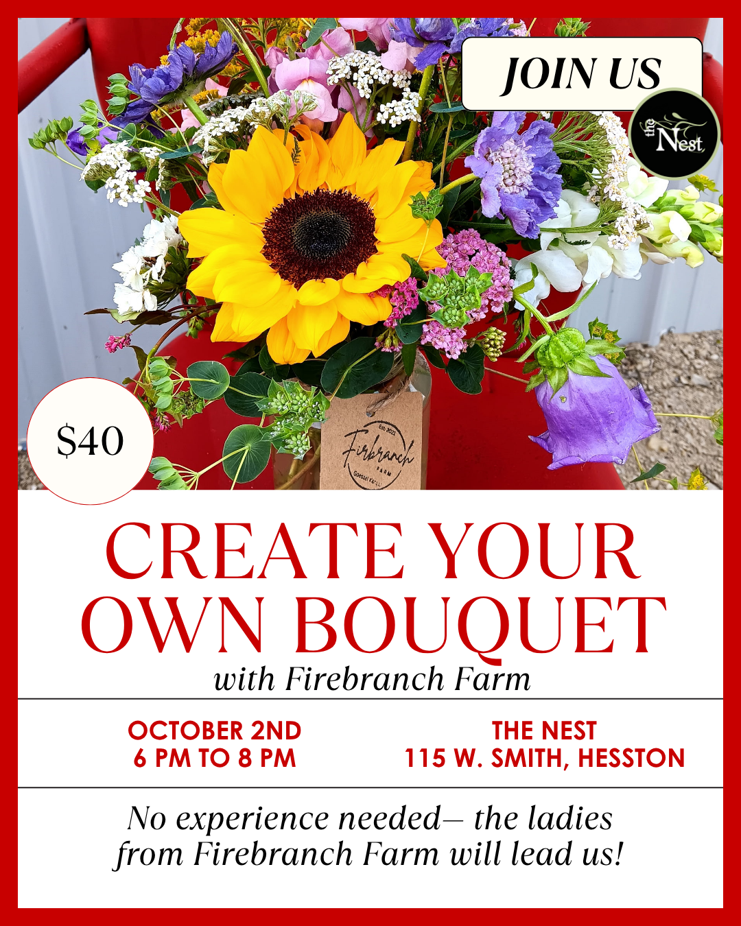 Fall Bouquet Workshop