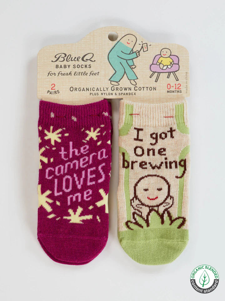Blue Q - Baby Socks