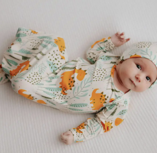 Knotted Baby Gowns