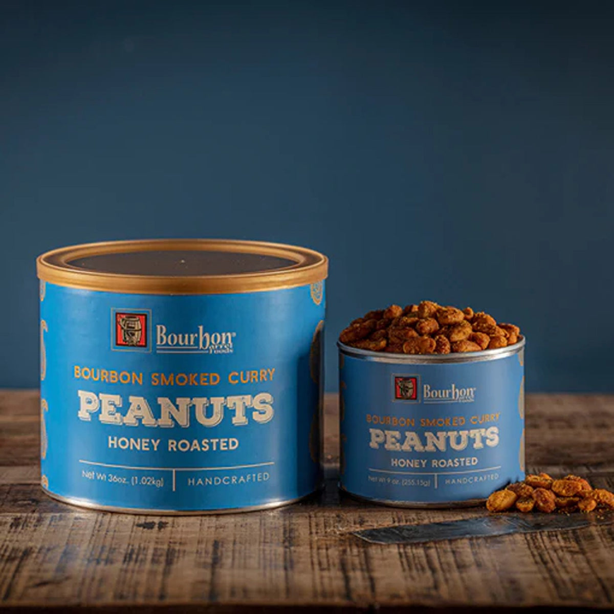 Curry Peanuts - PARTY SIZE (36 oz. can)