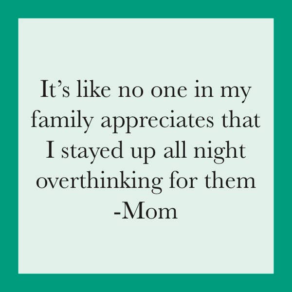 COASTER Overthink Mom | Funny Gift | Home Bar Decor