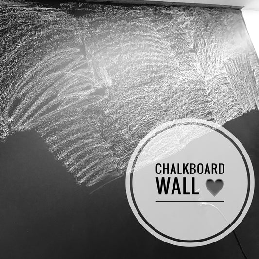 Chalkboard walls!