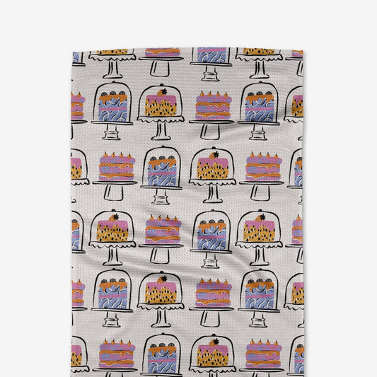 Cakes In The Window Tea Towel