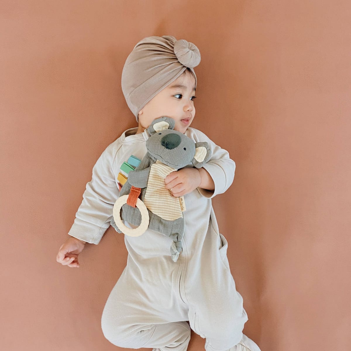 Bitzy Crinkle™ Sensory Toy with Teether