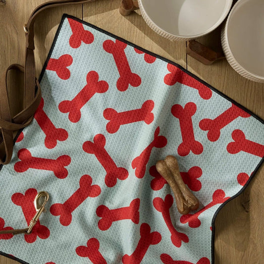 Yuletide Pup Paw Towel
