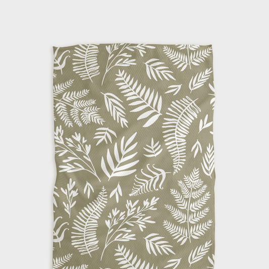 Olive Kitchen Tea Towel