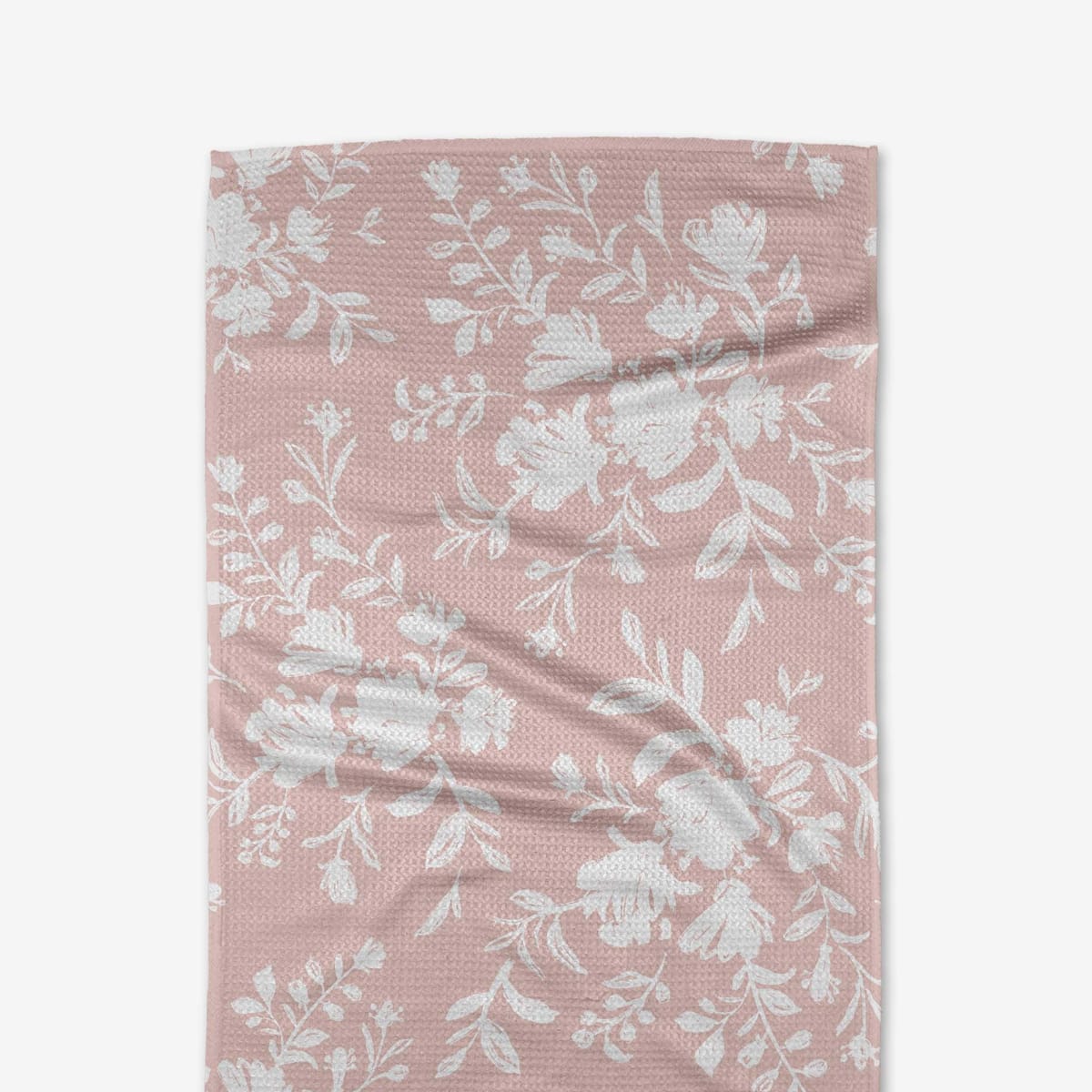 Botanical Silhouettes Blush Tea Towel