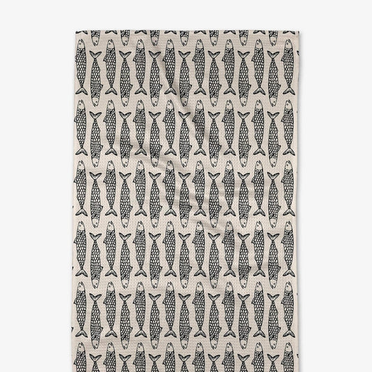 Fish Friends Tea Towel