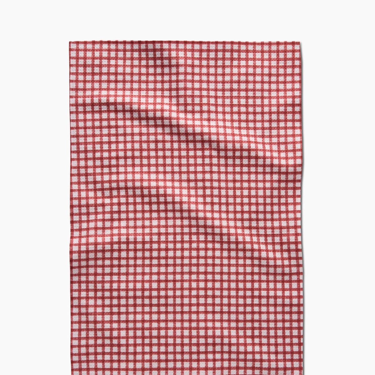 Fireside Plaid Red Tea Towel
