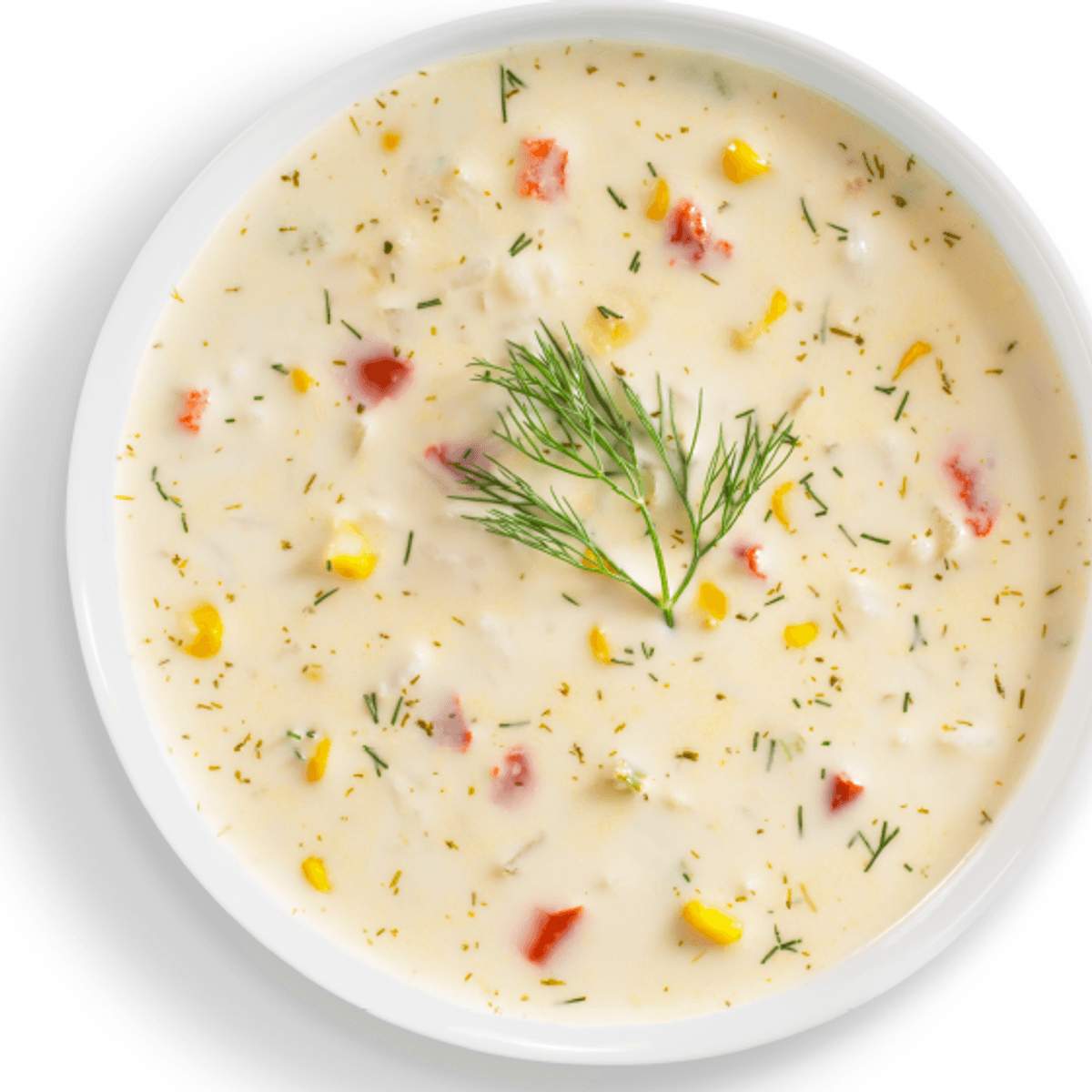 Florida Sunshine Red Pepper Corn Chowder