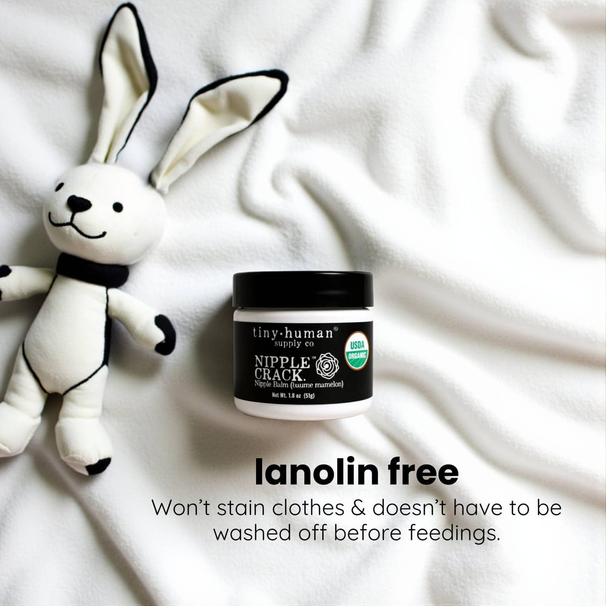Nipple Crack™ Organic Nipple Balm 1.8oz