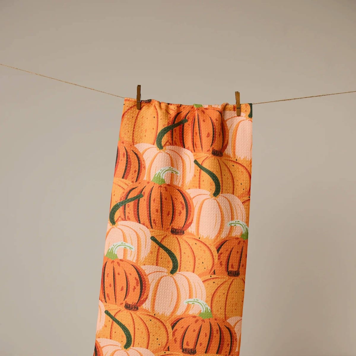 Rows of Gourds Bar Towel