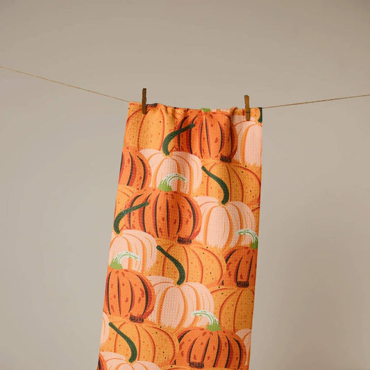 Rows of Gourds Bar Towel