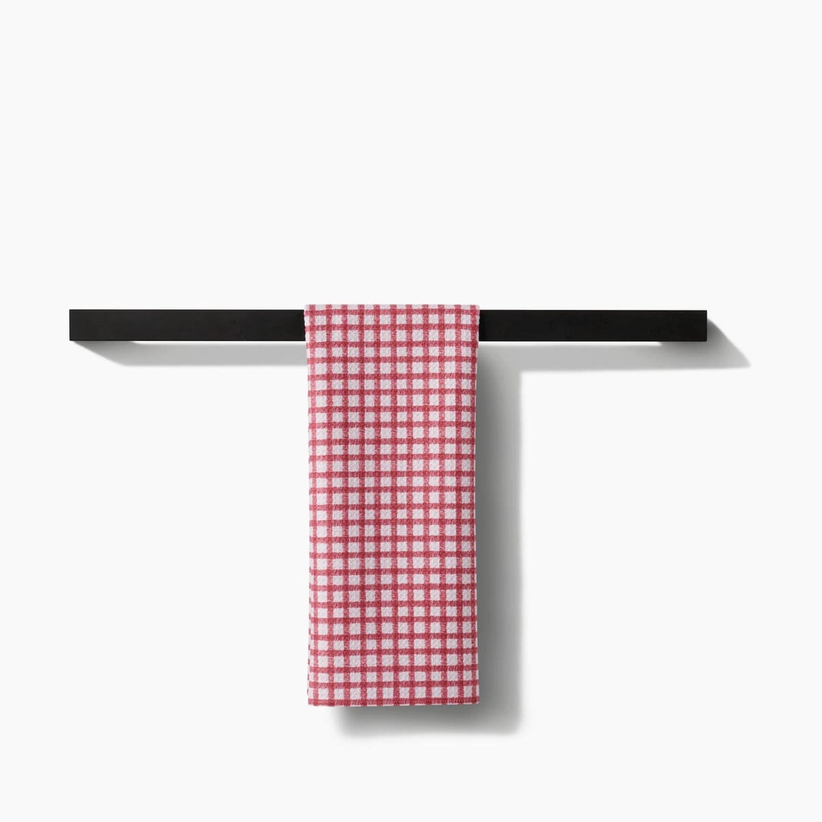 Fireside Plaid Red Tea Towel