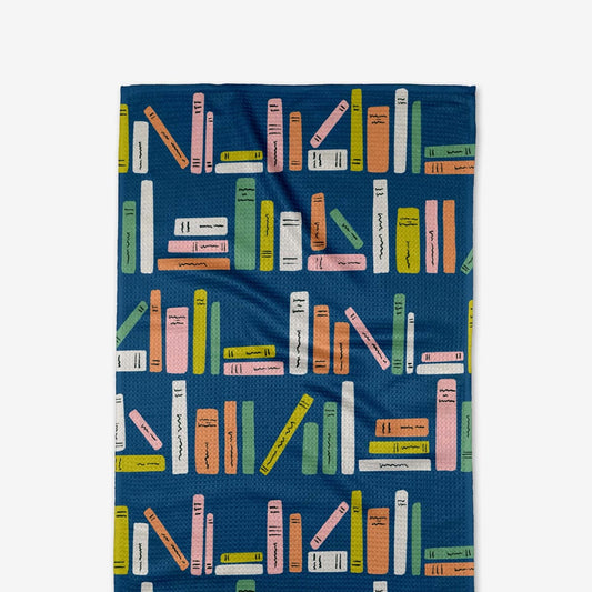 Bookish Stripes Tea Towel