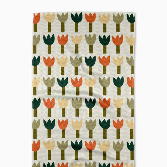 Tulip Row Tea Towel