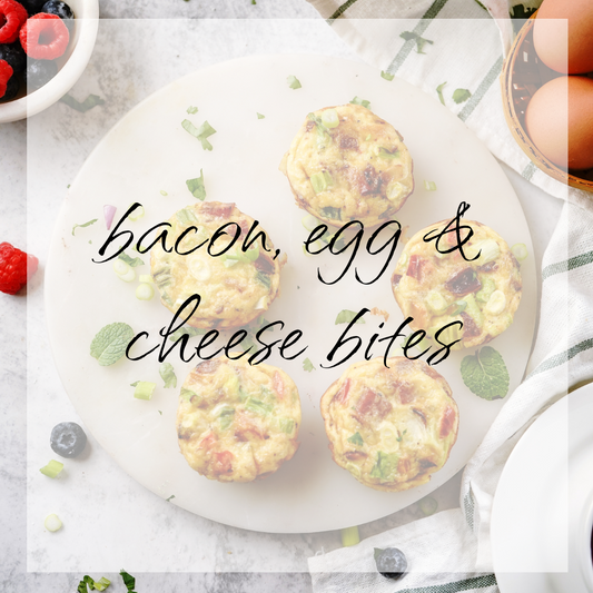 Bacon & Cheese Egg Bites