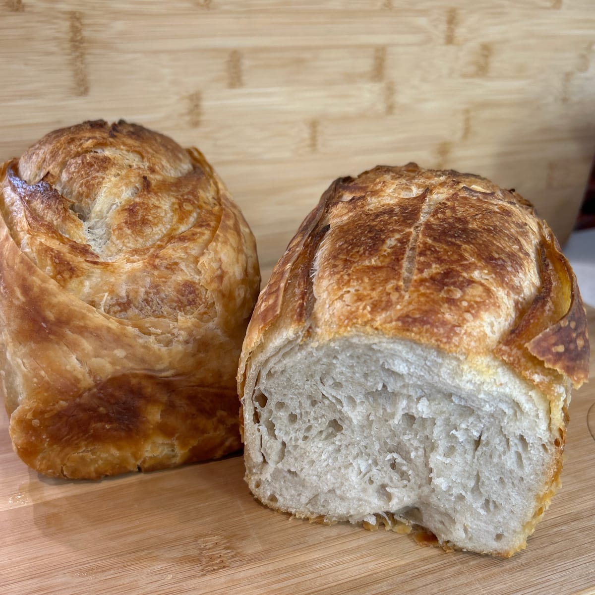 Sourdough Croissant Bread Loaf-Fresh