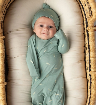 Knotted Baby Gowns