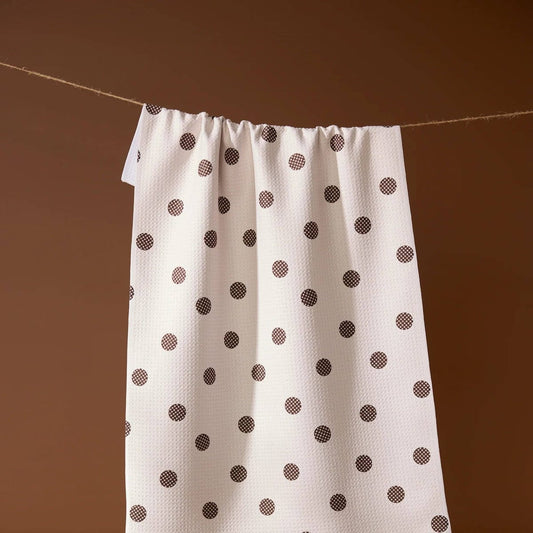 Polka Picnic Tea Towel