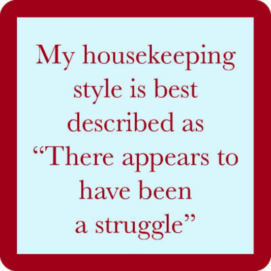 COASTER Been A Struggle | Funny Party Gift | Home Bar Decor