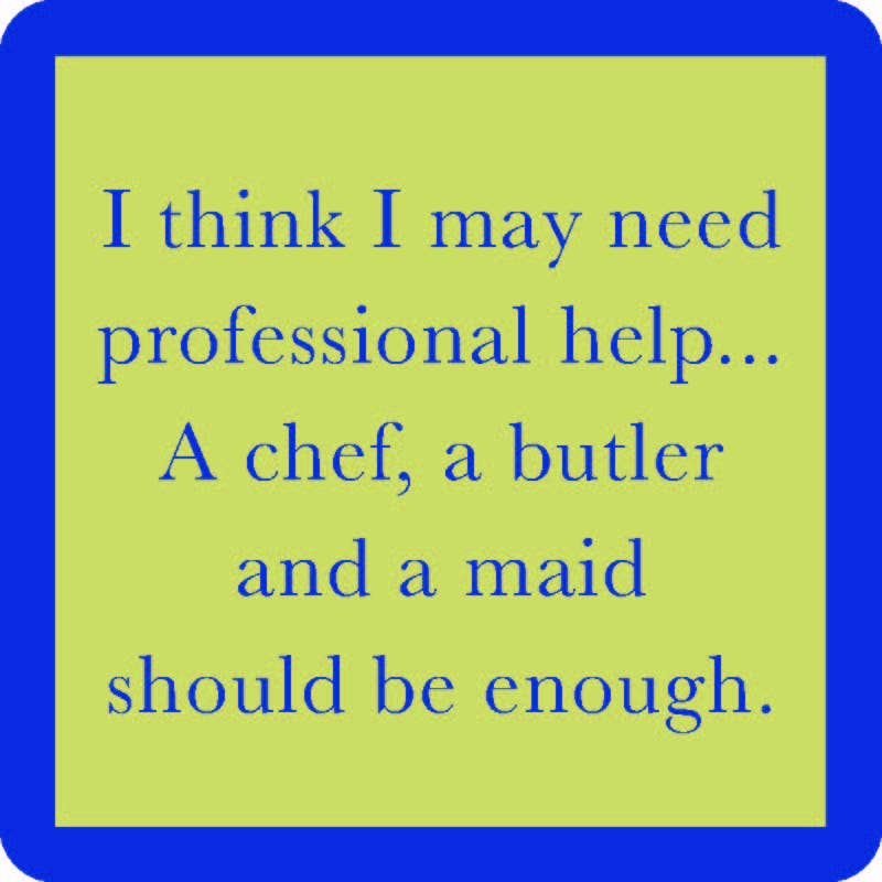 COASTER Professional Help | Funny Party Gift | Home Bar Decor