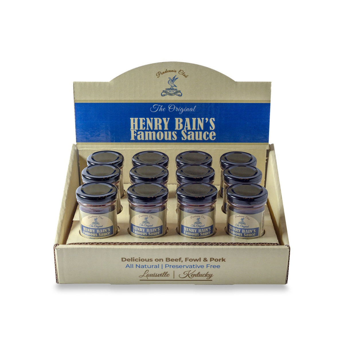 Henry Bain's Pendennis Club Sauce MINI BOTTLES