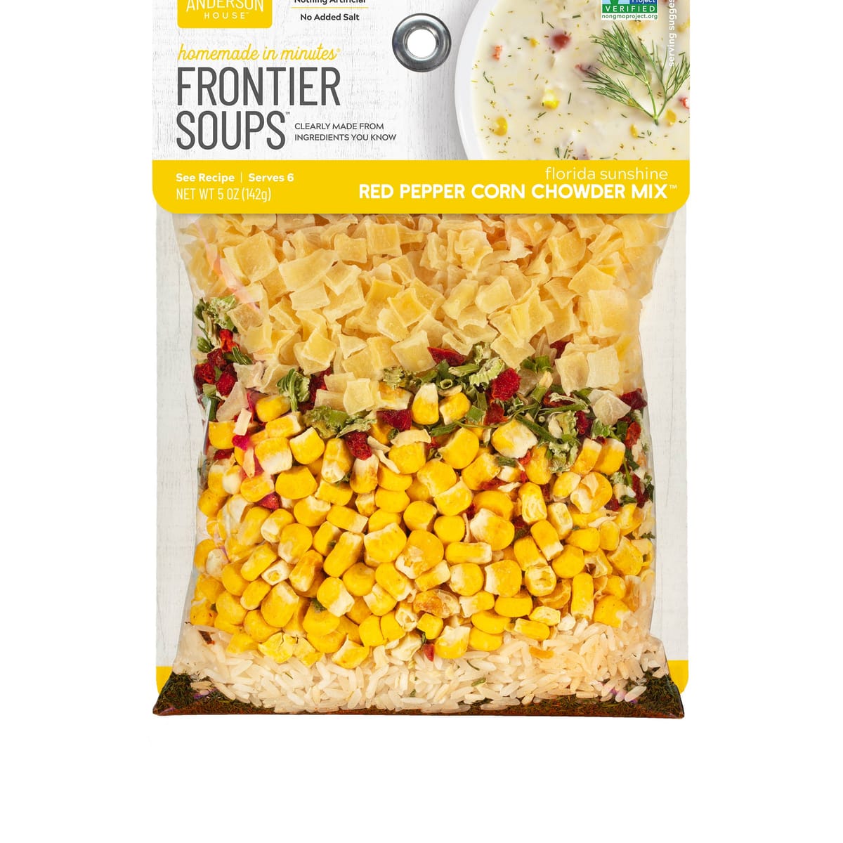 Florida Sunshine Red Pepper Corn Chowder