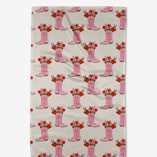 Cowgirl Boots Tea Towel