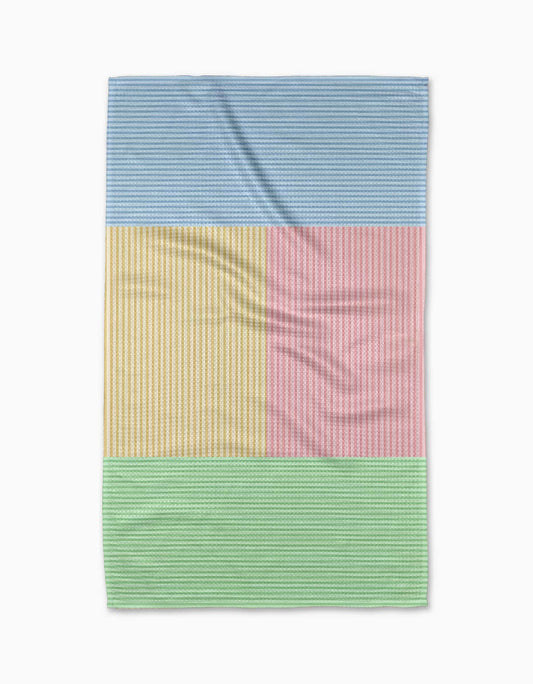 Mr. Fun Stripes Tea Towel