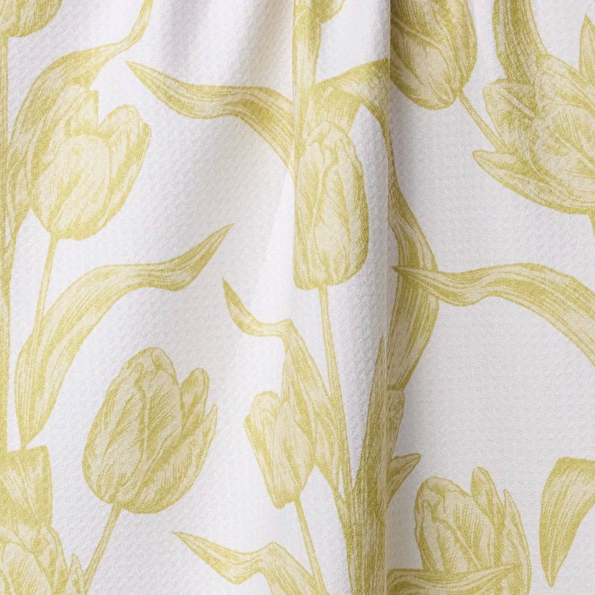 Butter Tulips Tea Towel
