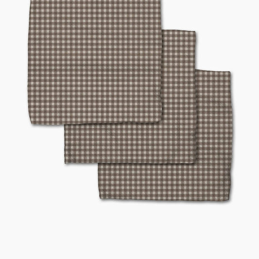 Whidbey Check Dishcloth Set