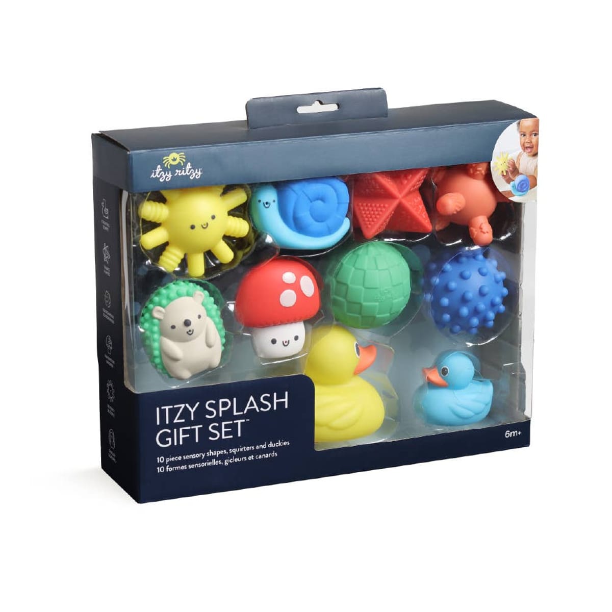 *NEW* Itzy Splash Gift Set™ Soft Bath + Water Toys