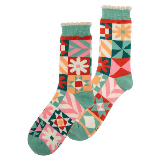 SOCKS QUILT BLOCK (F26)