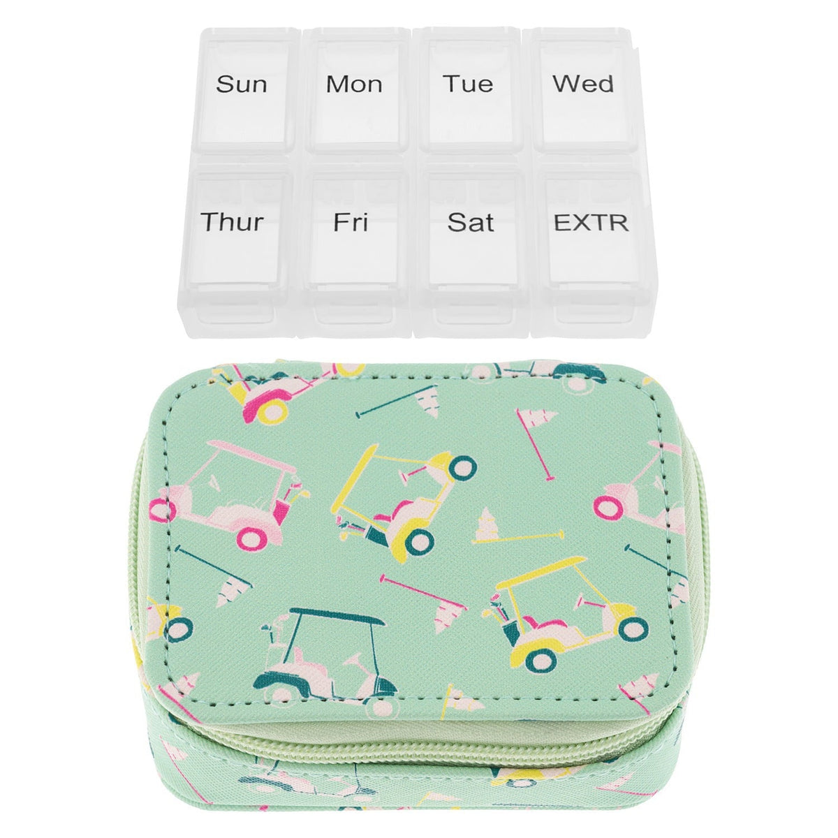 TRAVEL PILL CASE GOLF (F26)
