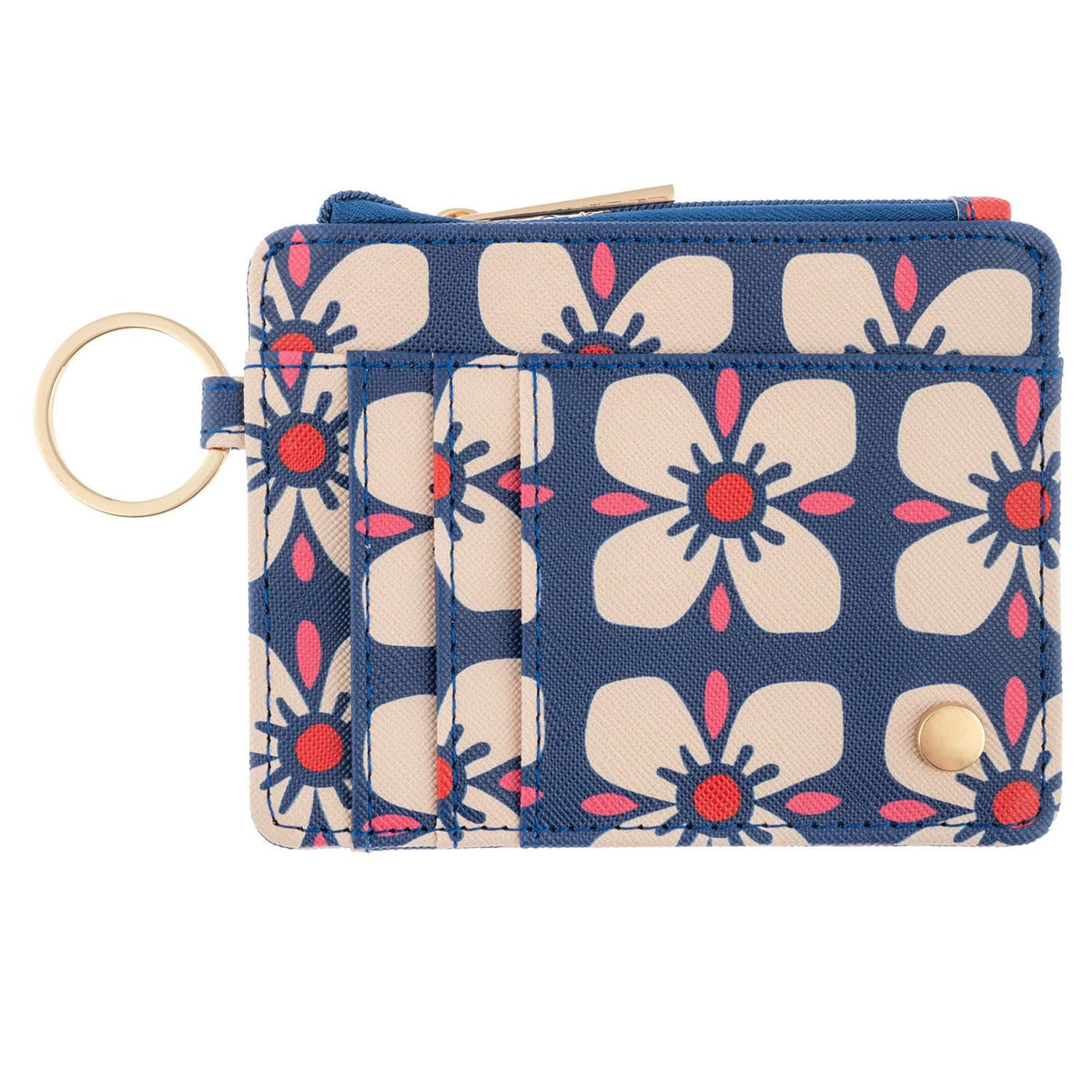 CARD WALLET TILE FLORAL (F25)