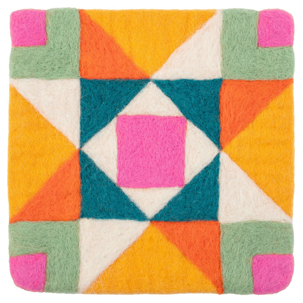 FELT TRIVET QUILT BLOCKS (F26)