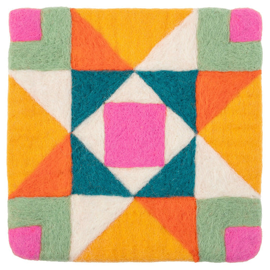 FELT TRIVET QUILT BLOCKS (F26)