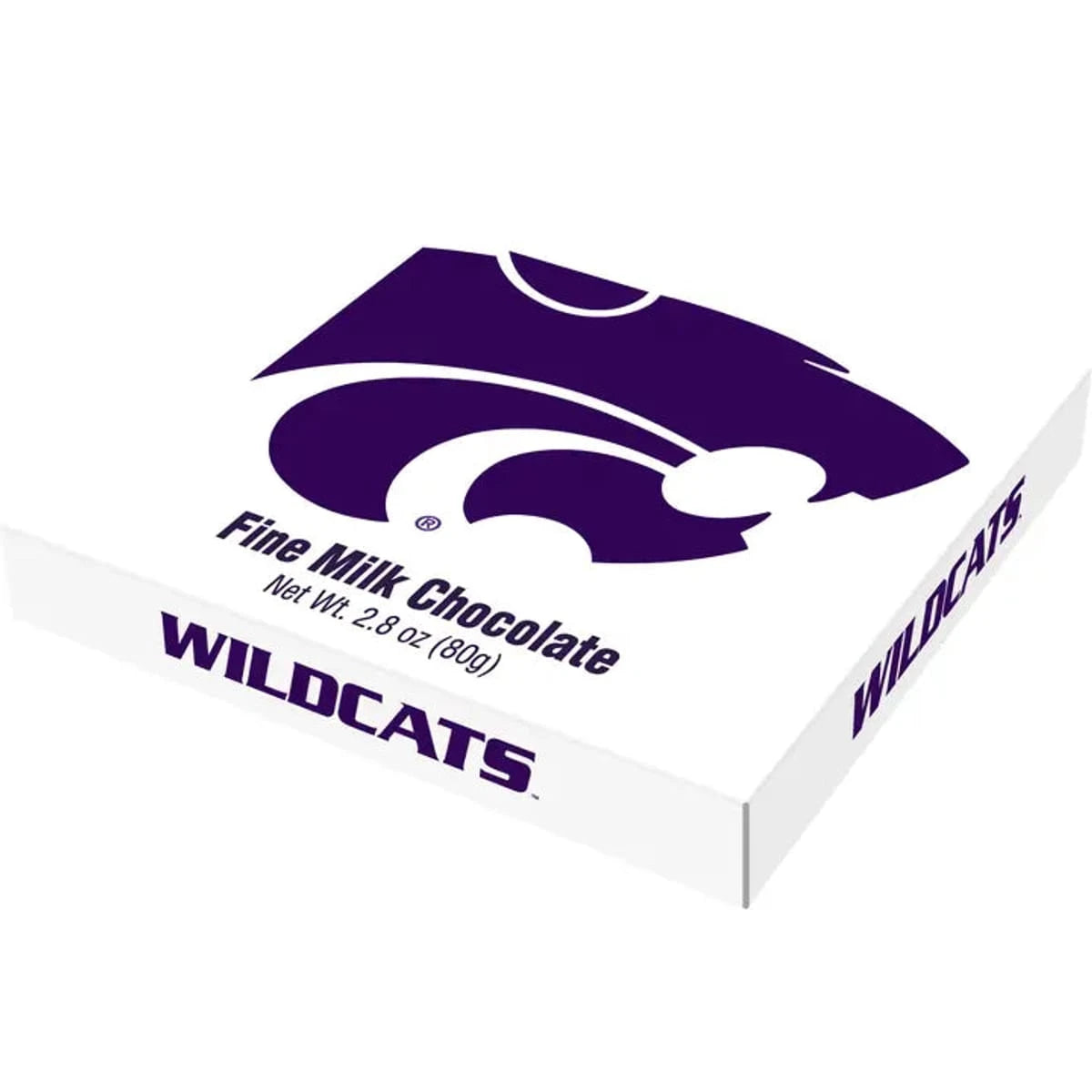 Kansas State Wildcats Embossed Chocolate Bar