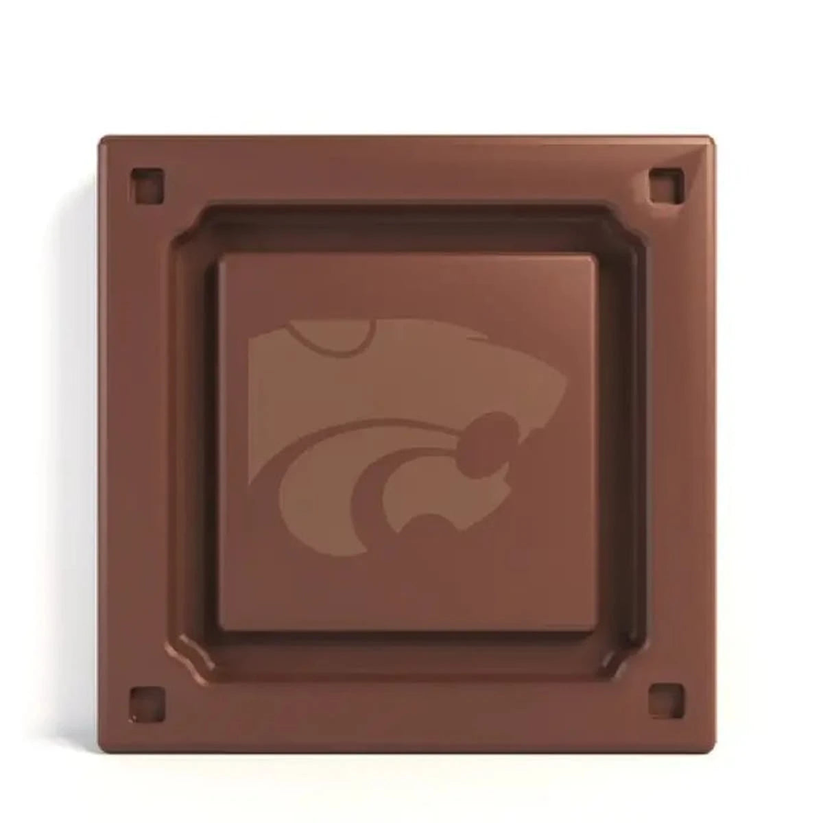 Kansas State Wildcats Embossed Chocolate Bar