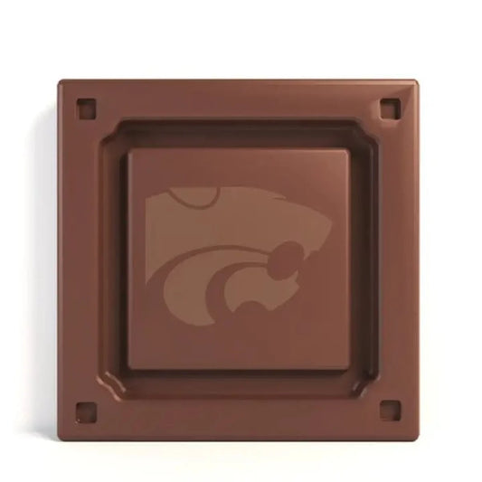 Kansas State Wildcats Embossed Chocolate Bar