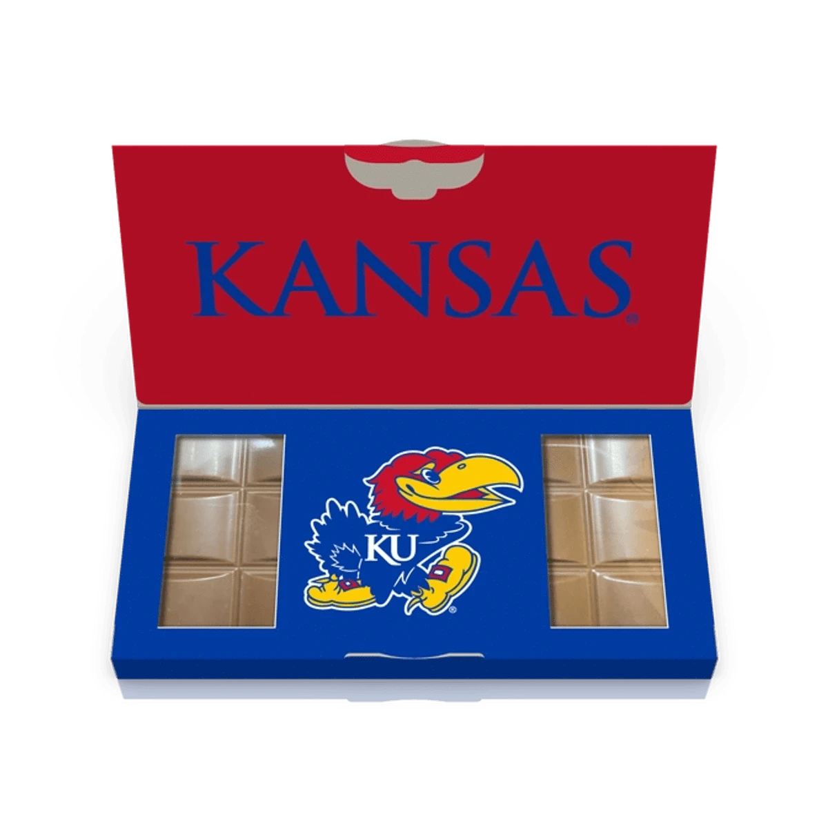 Kansas Jayhawk Chocolate Bars