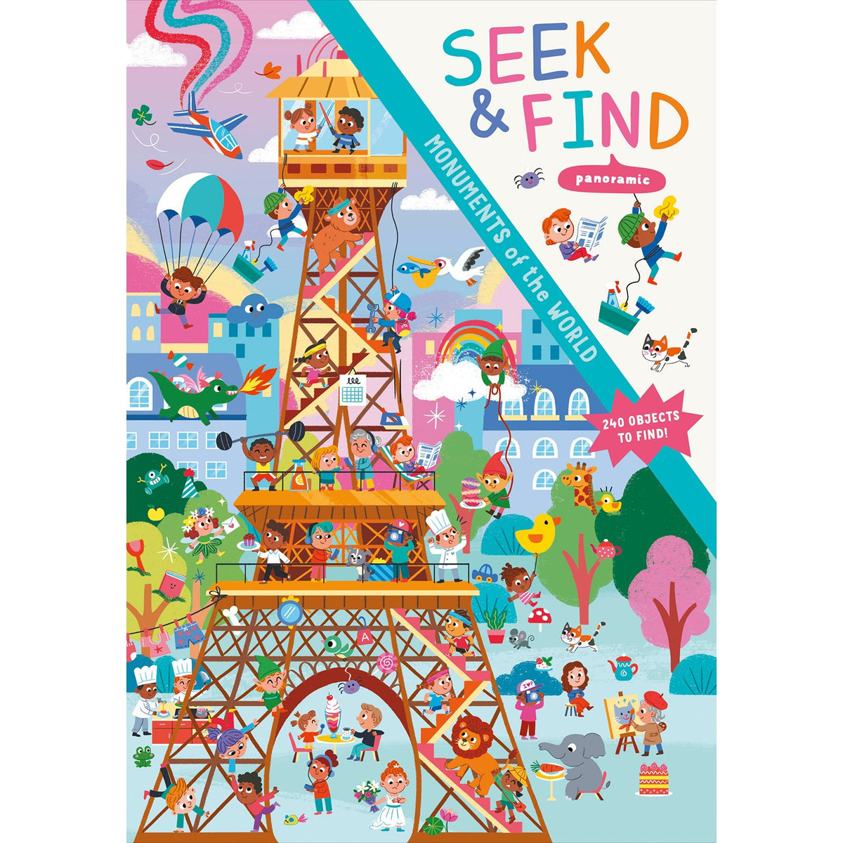 Monuments of the World: Panoramic Seek & Find