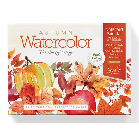 Watercolor the Easy Way Notecards - Autumn