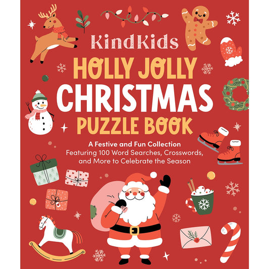 KindKids Holly Jolly Christmas Puzzle Book: A Fest
